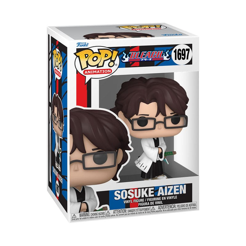 Bleach POP! Animation Vinyl Figure Aizen 9 cm 1