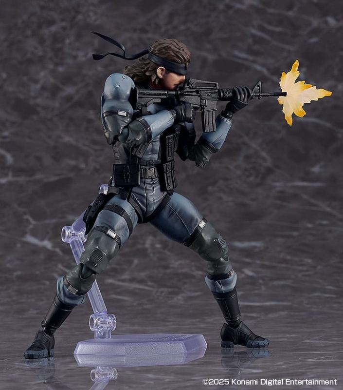 Metal Gear Solid 2: Sons of Liberty Figma Action Figure Solid Snake MGS2 Ver. Updated Edition 16 cm 9