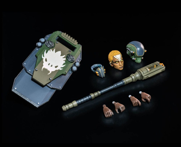 Cosmic Legions: OxKrewe Book Two Harrow Zone Actionfigur Jobara Kee 18 cm 1