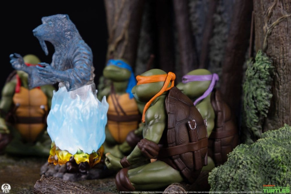 Teenage Mutant Ninja Turtles (Movie Moments) Mini Scale Diorama Splinter's Spirit 36 cm 8