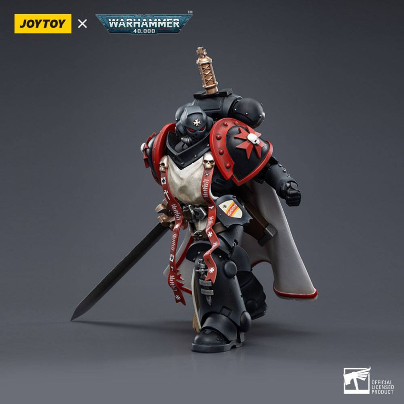 Warhammer 40k Action Figure 1/18 Black Templars Primaris Sword Brethren Eberwulf 12 cm 14