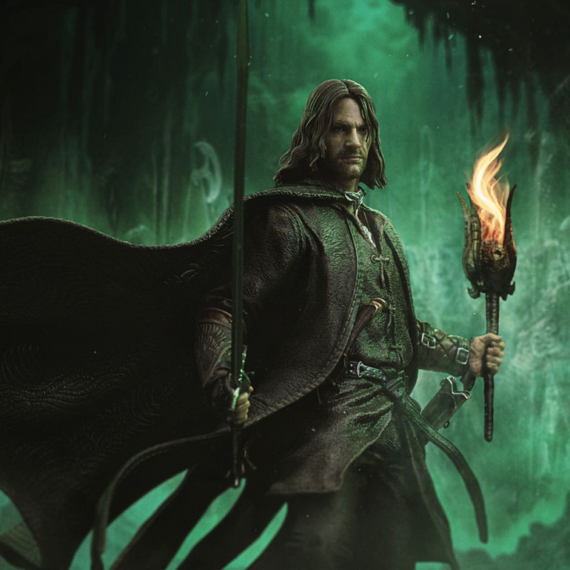 The Lord of the Rings Art Scale Statue 1/10 Aragorn Unleashed 31 cm 5