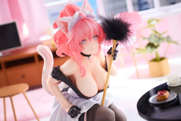 Original Character PVC Statue 1/4 Cat´s Thought Maid Cat Mochan 24 cm 11