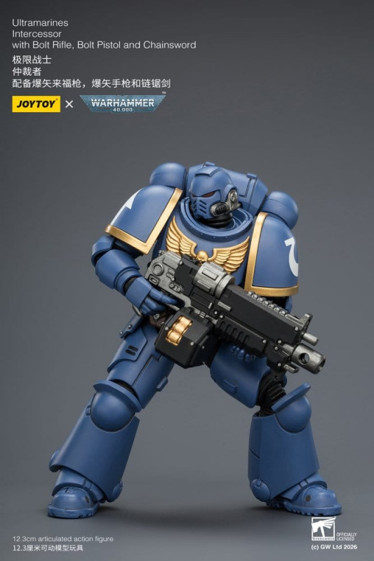 Warhammer 40,000 Action Figure Ultramarines Intercessor 12 cm 12