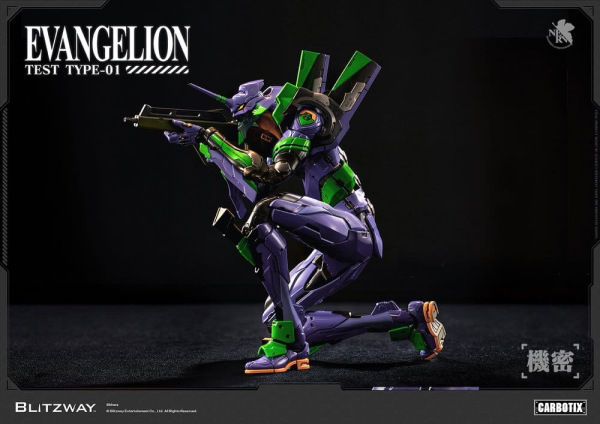 Evangelion Carbotix Action Figure Evangelion Unit-01 Test Type (Standard Ver.) 33 cm 2