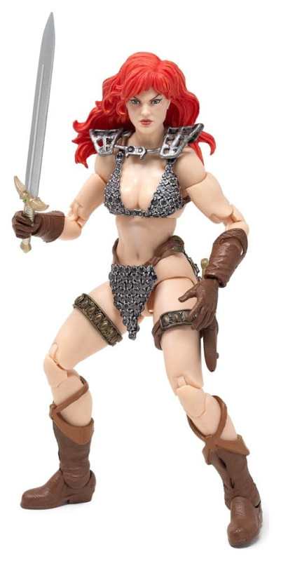 Red Sonja Epic H.A.C.K.S. Action Figure 1/12 Scale Immortal Red Sonja 4