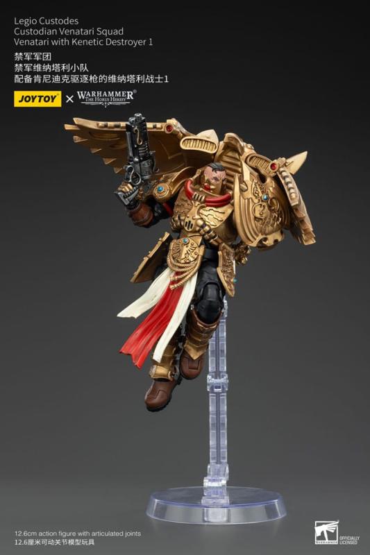 Warhammer The Horus Heresy Action Figure 1/18 Legio Custodes Custodian Venatari Squad Venatari with 7