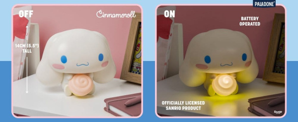 Sanrio GloBuddies Light Cinnamoroll 14 cm 1