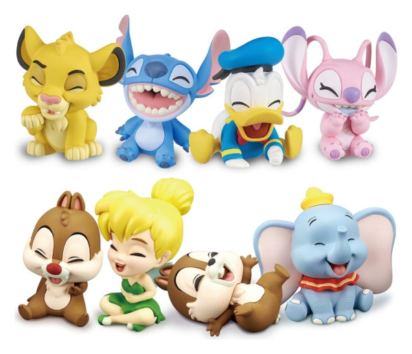 Disney Twinchees Mini Figures Laughing 5 cm Blind Pack Display (24)