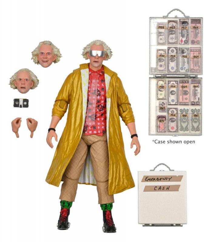 Back to the Future 2: Doc Brown (2015) 18 cm Action Figure Ultimate - Neca