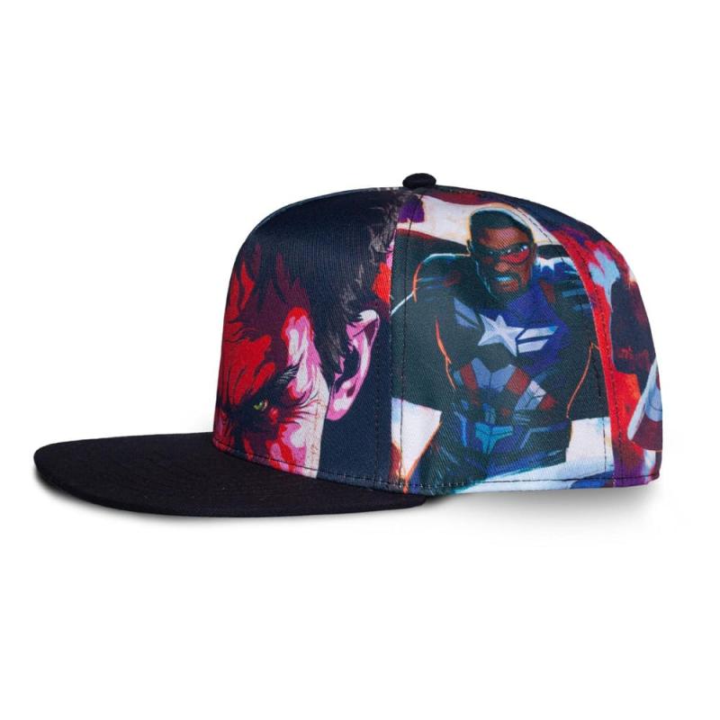 Captain America Brave New World Snapback Cap Red Hulk 3