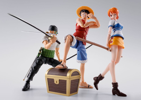 One Piece S.H.Figuarts Action Figure Roronoa Zoro Romance Dawn Ver. 15 cm 6
