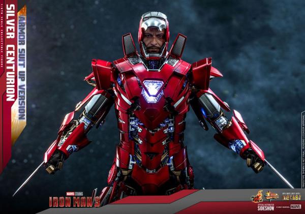 Iron Man 3: Silver Centurion 1/6 Movie Masterpiece Action Figure - Hot Toys