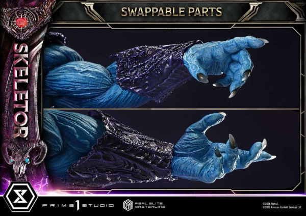 Masters of the Universe (2026 Film) Real Elite Masterline Series Statue 1/3 Skeletor Bonus Version 9 10