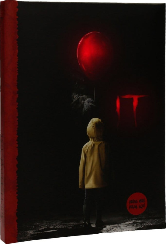 It Light Up Notebook & Metal Keychain Gift Set 21 cm 6