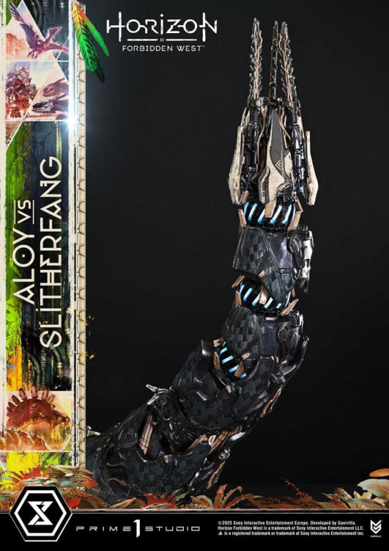 Horizon Forbidden West Ultimate Diorama Masterline Series Statue Aloy vs. The Slitherfang Bonus Vers 3