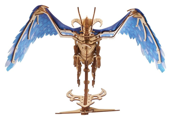 Ugears 3D Wooden Puzzle Windstorm Dragon 6
