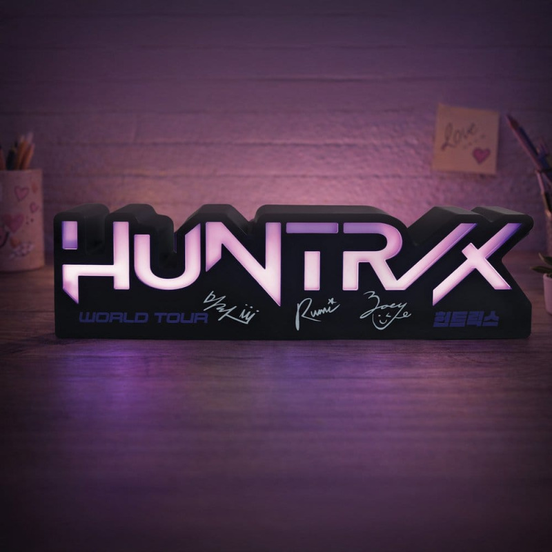 KPop Demon Hunters Lamp Huntr/x Logo 2