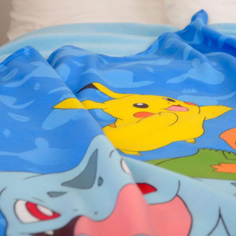 Pokemon Fleece Blanket Starter Pokemon 130 x 160 cm 3