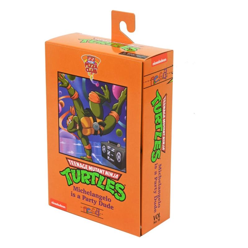 Teenage Mutant Ninja Turtles (Cartoon) Action Figure Ultimate Michelangelo VHS 18 cm