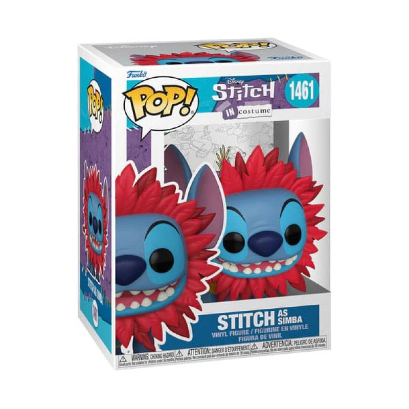 Lilo & Stitch POP! & Buddy Vinyl Figure Costume- Simba 9 cm 1