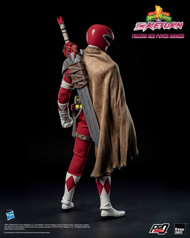 Mighty Morphin Power Rangers: The Return FigZero Action Figure 1/6 Red Power Ranger 31 cm 3