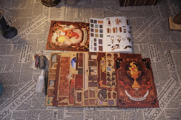 Book Nook Flame Common Room 23 x 11 cm 5