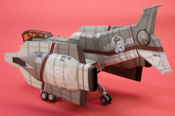 Evangelion: 3.0 Plastic Model Kit 1/100 Vertical Take-Off & Landing Aircraft YAGR-N101 (Reproduction 7