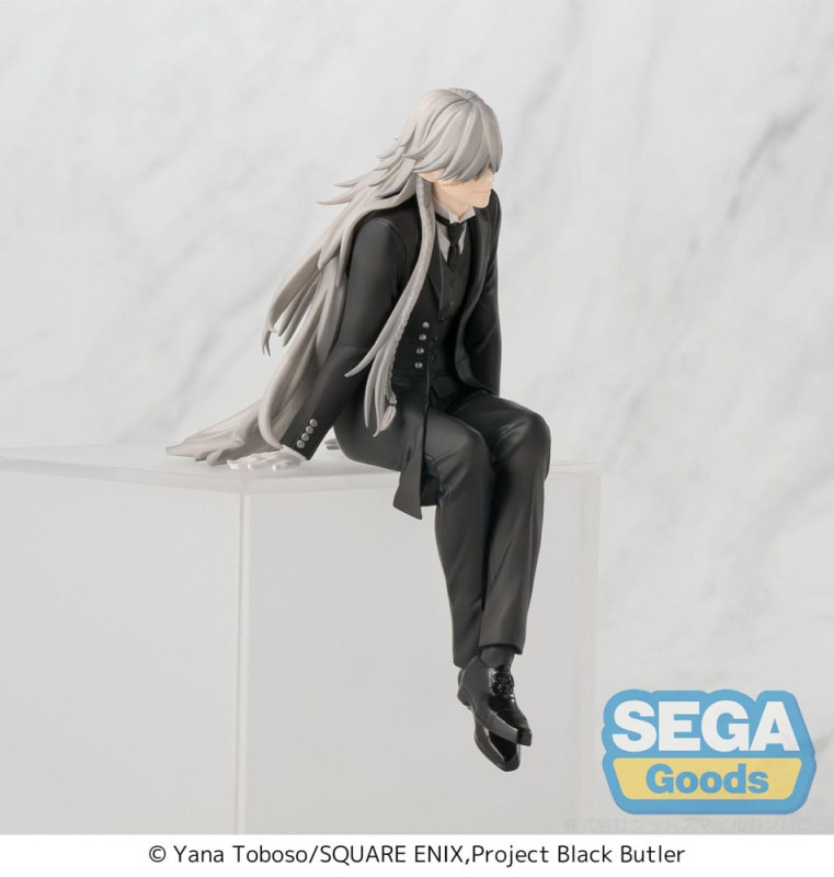 Black Butler: Boarding School Arc PM Perching PVC Statue Undertaker 13 cm 3