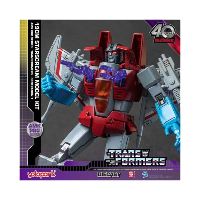 Transformers: Generation One AMK Pro Series Model Kit Starscream 19 cm 5