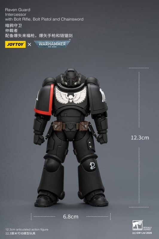 Warhammer 40,000 Action Figure Raven Guard Intercessor 12 cm 9