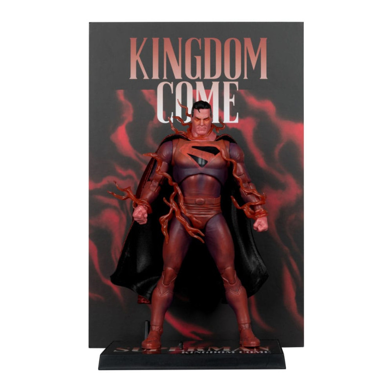 DC Multiverse McFarlane Cover Recreations Action Figure Superman (Kingdom Come) (Gold Label) 18 cm 5
