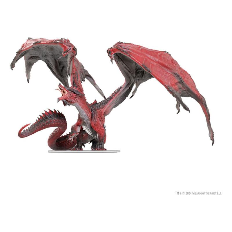 D&D Icons of the Realms Prepainted Miniature Adult Red Dragon Tyrant 18 cm 2