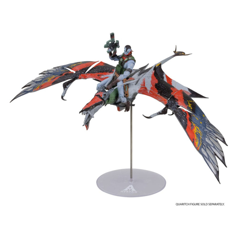 Avatar: Fire and Ash Action Figure Quaritch's new Banshee 2