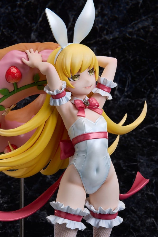 Monogatari Series PVC Statue 1/4 Shinobu Oshino White Bunny Ver. 35 cm 9