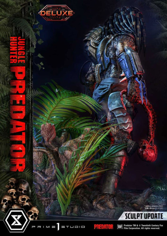 Predator Museum Masterline Statue 1/3 Jungle Hunter Predator Deluxe Bonus Version 90 cm 6