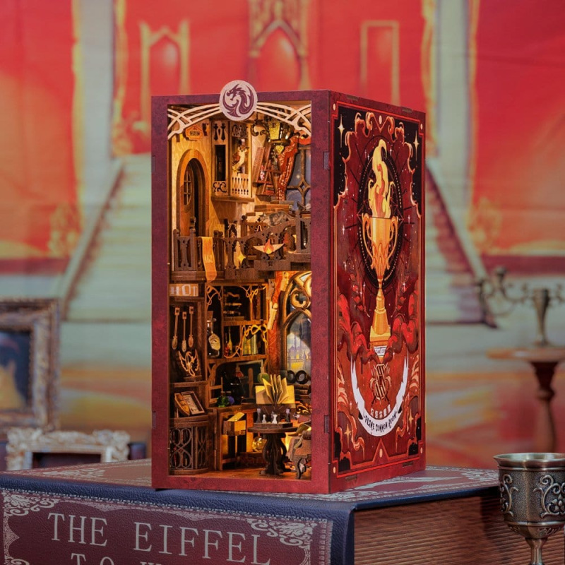 Book Nook Flame Common Room 23 x 11 cm 7