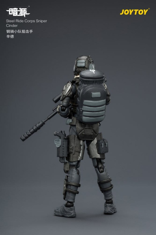 Dark Source Steel Ride Corps Action Figure Sniper Cinder 8 cm 10