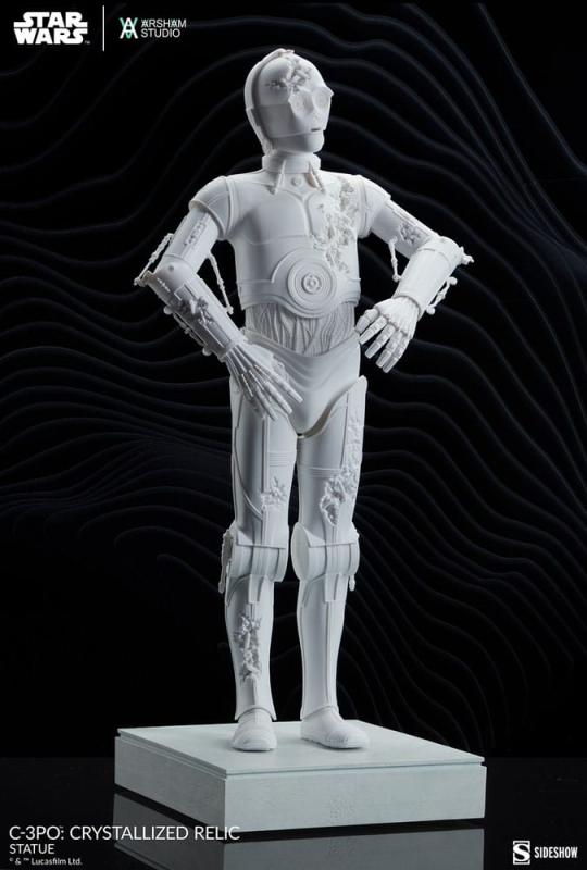 Star Wars: C-3PO Crystallized Relic 47 cm Statue - Sideshow Collectibles