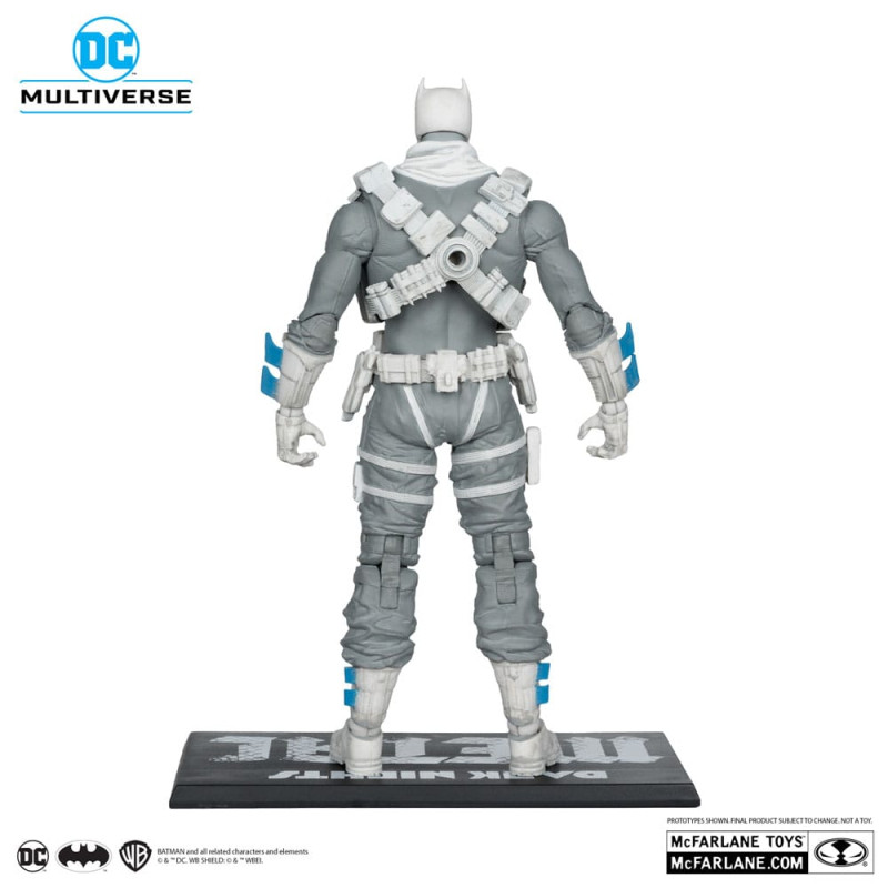 DC Multiverse Action Figure The Grim Knight (Dark Nights Metal) (Black & White Accent Edition) (Gold 5