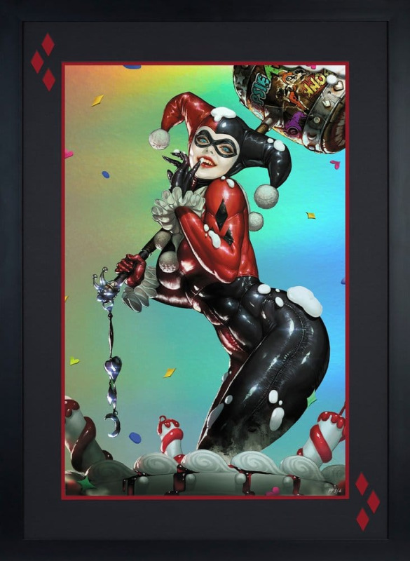 DC Comics Fine Art Print Harley Quinn (Exclusive Edition) 41 x 61 cm - unframed 4