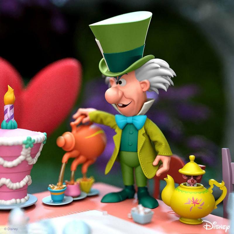 Alice in Wonderland: The Tea Time Mad Hatter 18 cm Disney Ultimates Action Figure - Super7