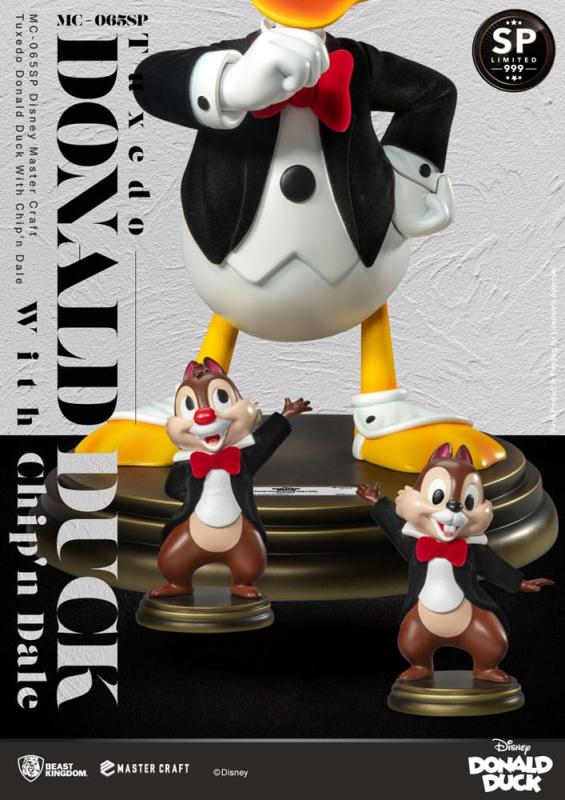 Disney 100th Master Craft Statue Tuxedo Donald Duck (Chip'n und Dale) 40 cm