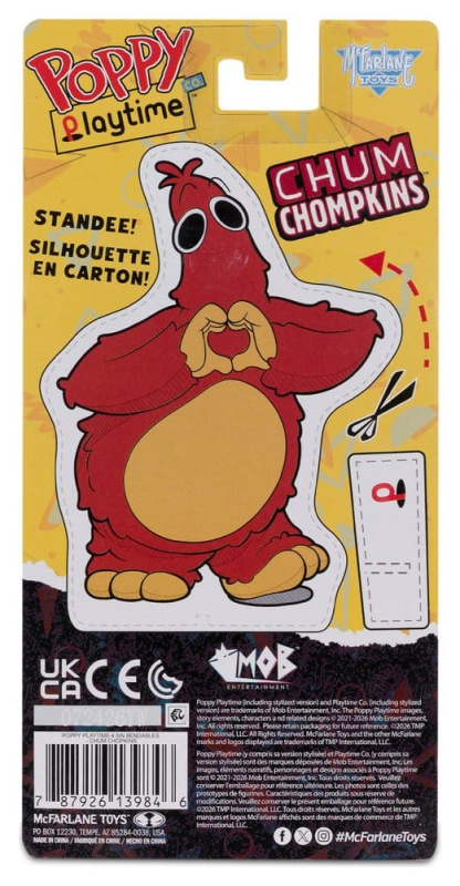 Poppy Playtime Bendables Action Figure Chum Chompkins 11 cm 5