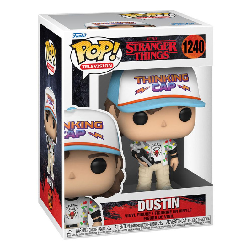 Stranger Things POP! TV Vinyl Figure Dustin 9 cm 1