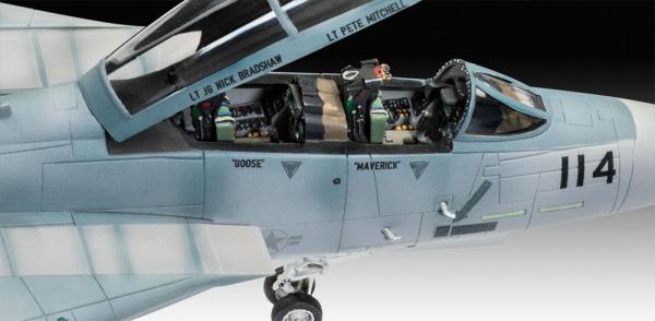 Top Gun Easy-Click Model Kit 1/72 F-14D Super Tomcat & F/A-18E Super Hornet