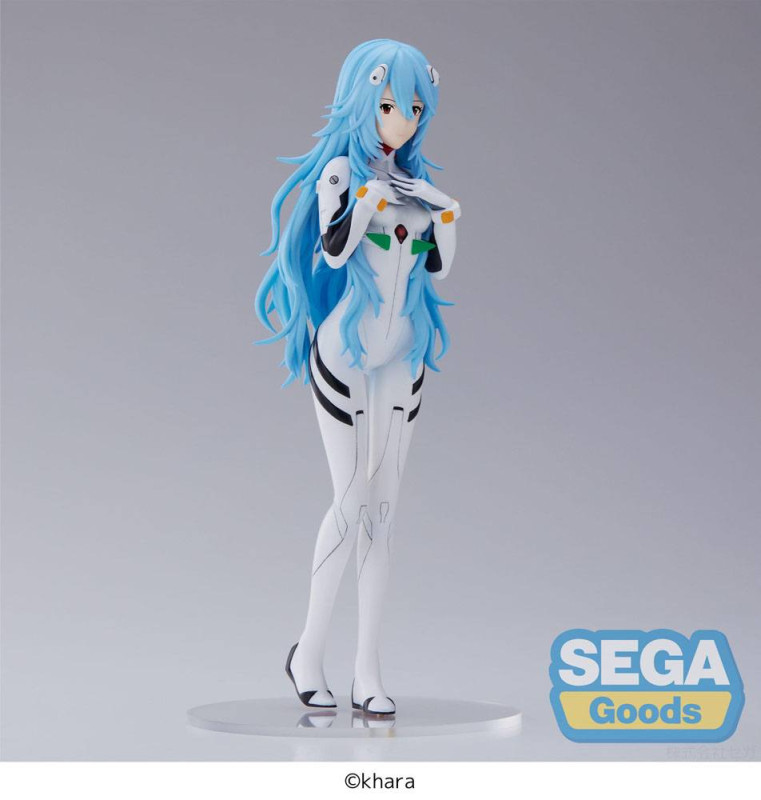 Evangelion: 3.0+1.0 Thrice Upon a Time SPM PVC Statue Rei Ayanami Long Hair Ver. 21 cm 7