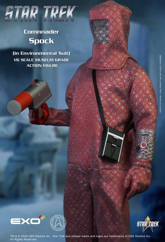 Star Trek: The Original Series Action Figure 1/6 Spock (in Environmental Suit) 30 cm 8