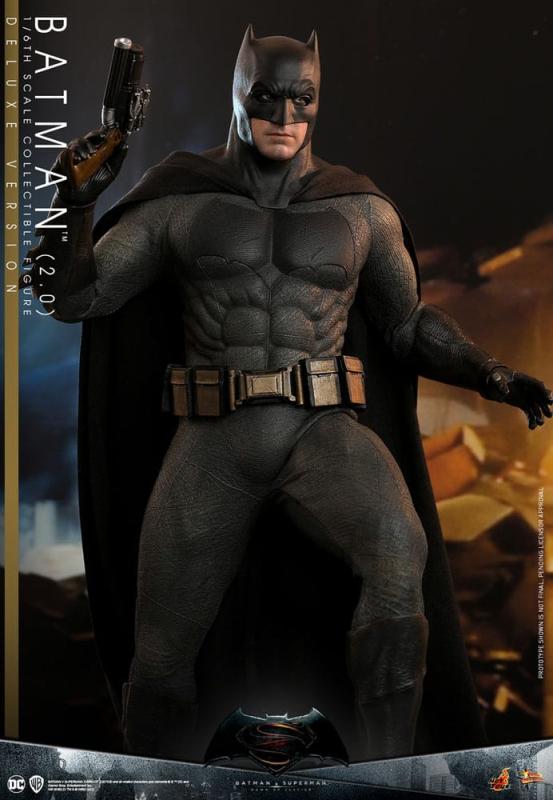 Batman v Superman: Dawn of Justice Movie Masterpiece Action Figure 1/6 Batman 2.0 (Deluxe Version) 3