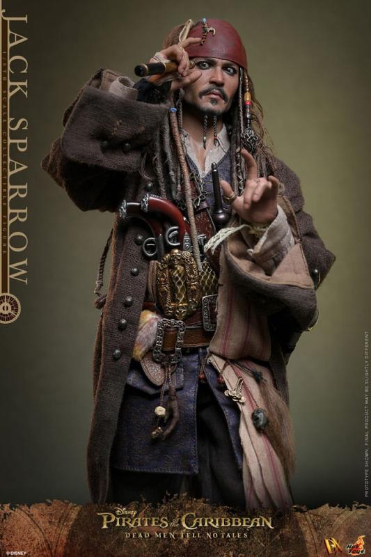 Pirates of the Caribbean: Dead Men Tell No Tales DX Action Figure 1/6 Jack Sparrow 30 cm 8